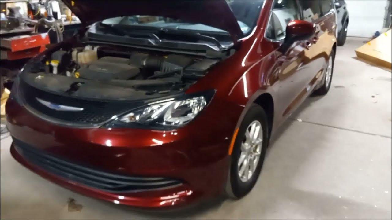 Chrysler Pacifica Battery location and How to Jump Start 2017 and Newer