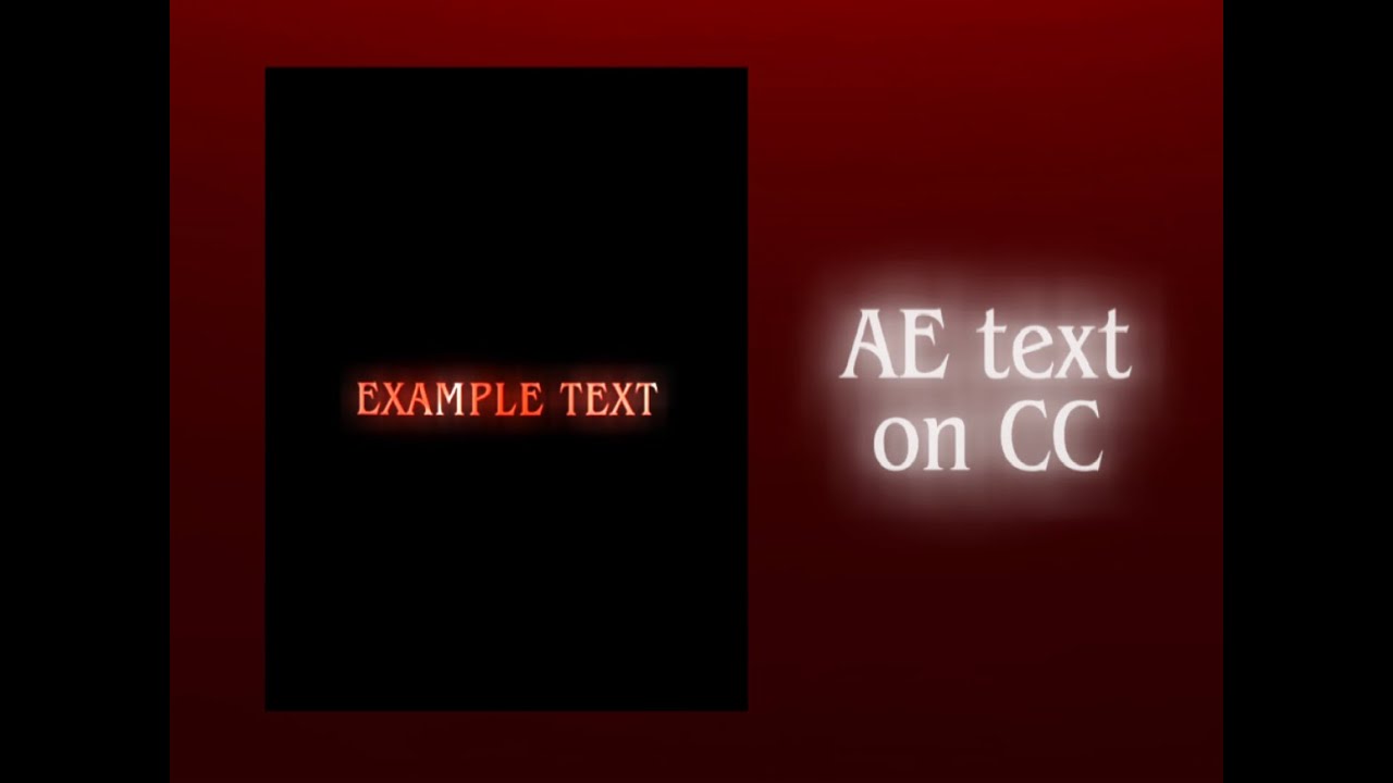 AE like text on Capcut tutorial - YouTube