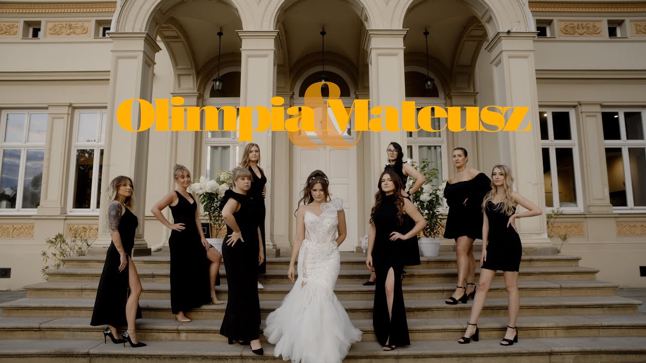 Skrót filmu Olimpi i Mateusza w bajkowej scenerii Pałacu Minoga. Ciekawy klip z ślubu i wesela