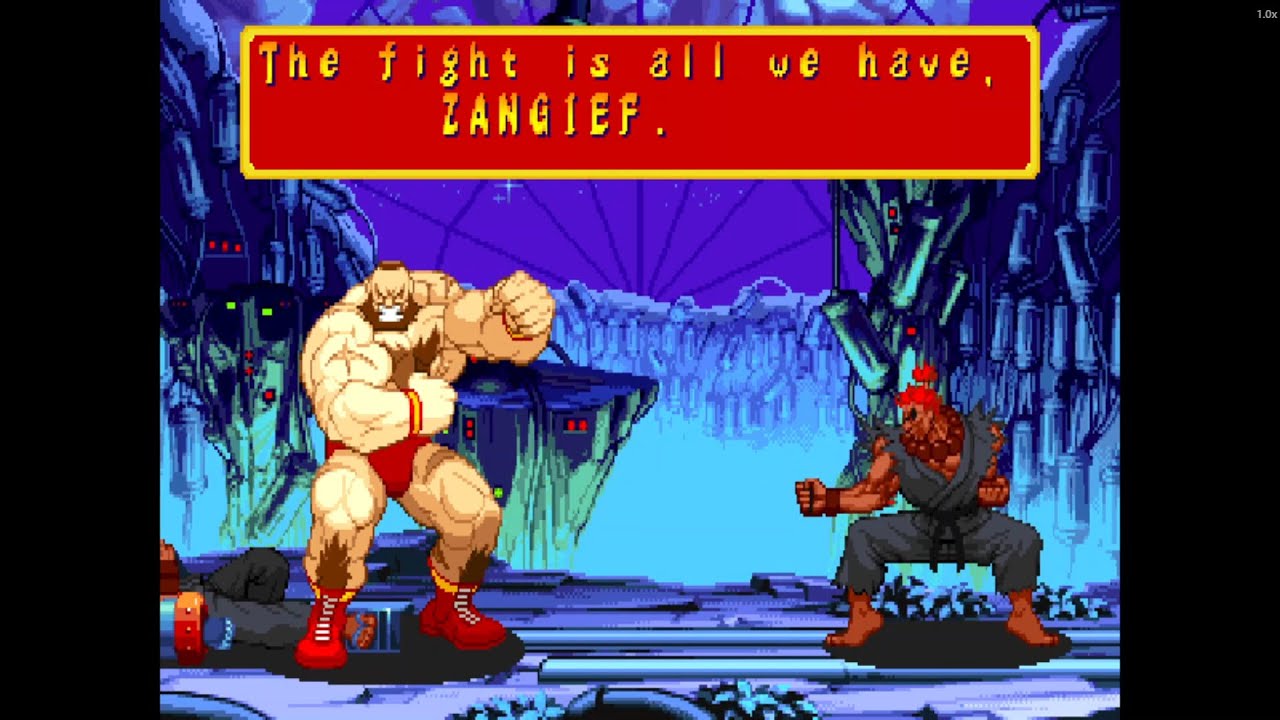 AKUMA & ZANGIEF — Power Overwhelming! | Marvel Super Heroes vs Street Fighter Arcade Clash