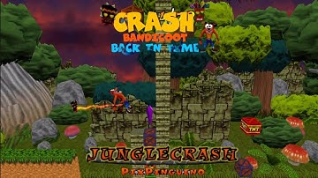 Crash Bandicoot - Back In Time Fan Game: Custom Level: Jungle Crash By Pix Pinguino