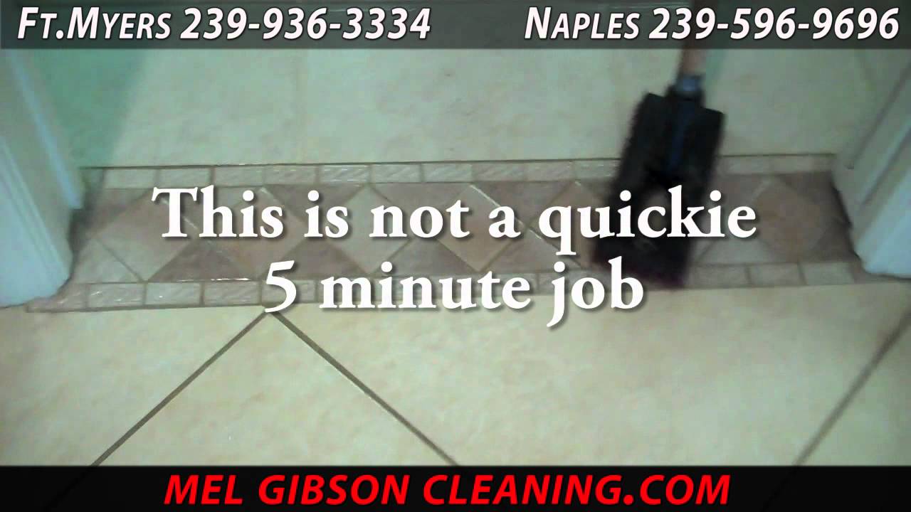 Ceramic Tile and Grout Cleaning Fort Myers YouTube