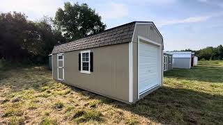 12x24 Lofted Barn Prefab Garage