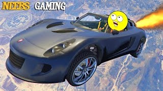 GTA 5 MODS - ROCKET CAR / RAMP CAR - NEW DLC VEHICLES screenshot 2
