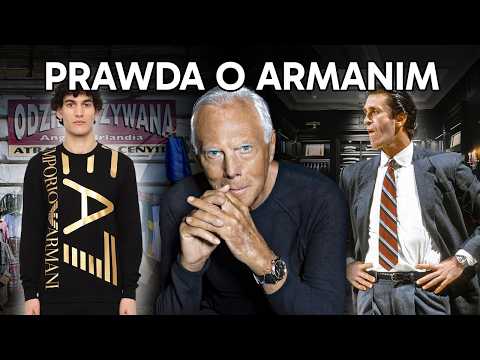 Podróbki z bazaru czy najlepsze garnitury świata - prawda o Armanim