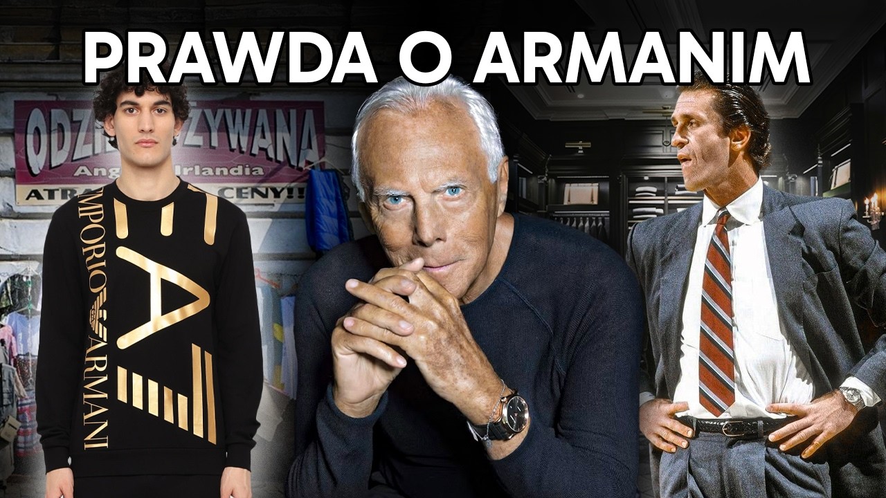 Podróbki z bazaru czy najlepsze garnitury świata - prawda o Armanim