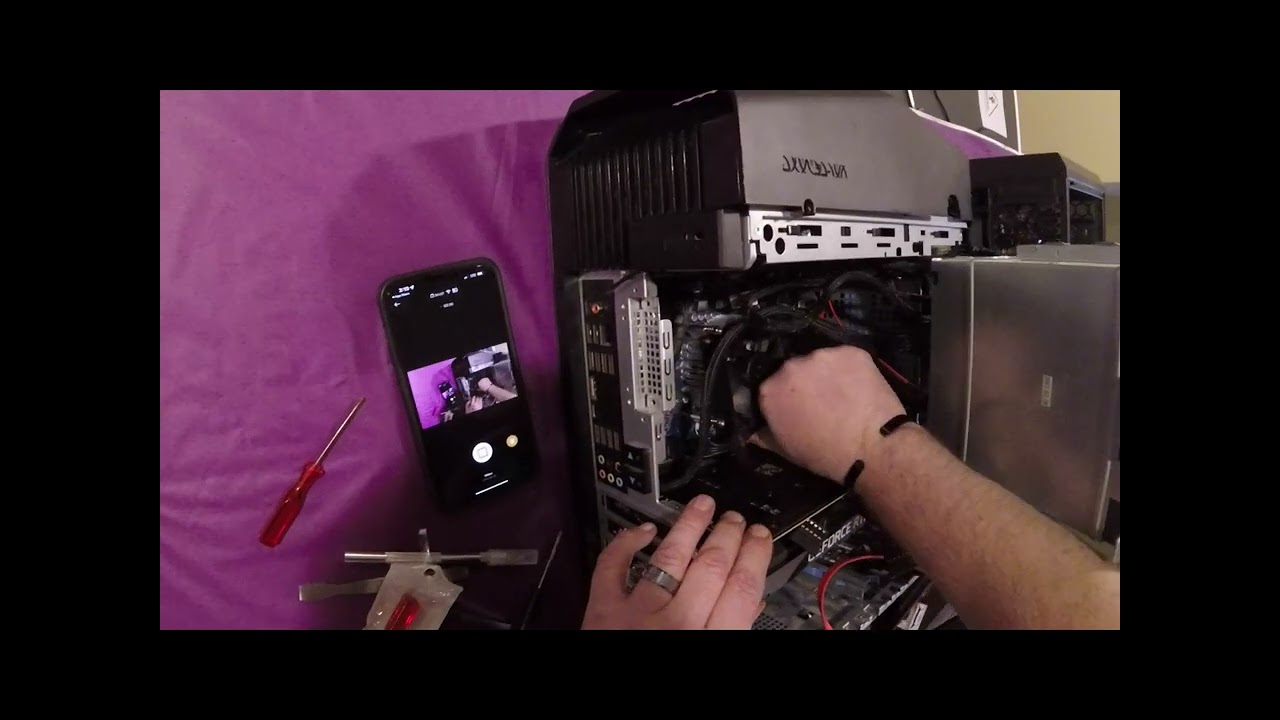 Alienware Aurora R6 Case change - YouTube