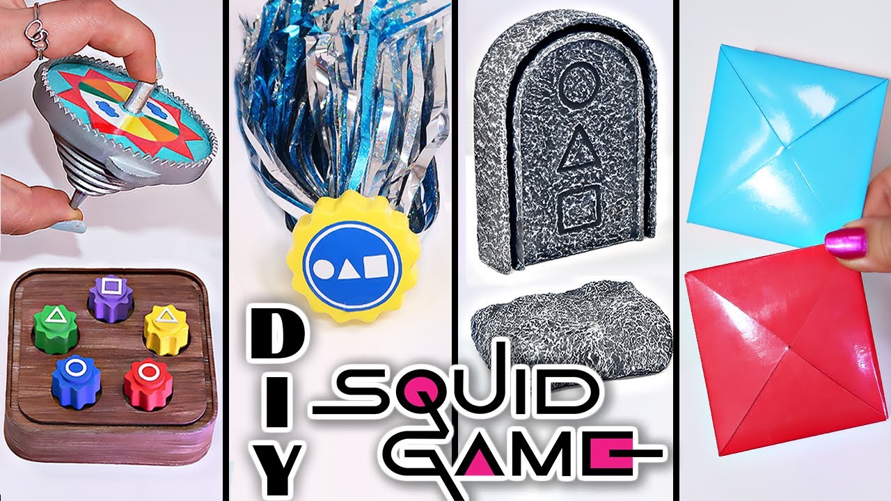 😱 El Juegos del Calamar en la Vida Real: Cómo Hacer los Mini Juegos Virales 100% DIY