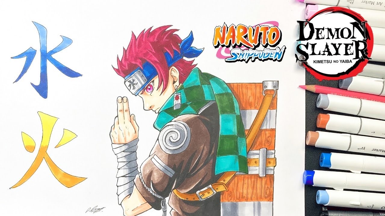 Tanjiro Naruto Style