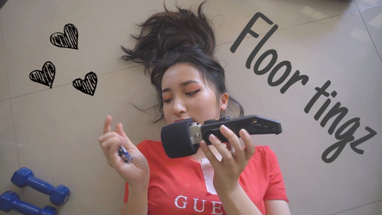 ASMR on the FLOOR (handheld camera)❣️