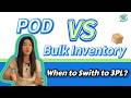 Print-on-Demand vs Bulk Inventory: When Should Ecommerce Brands Switch to 3PL?
