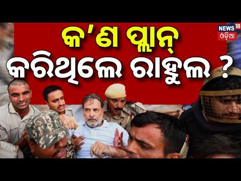 କ’ଣ ପ୍ଲାନ୍‌ କରିଥିଲେ ରାହୁଲ ? Rahul Gandhi Detained | NEET Protest | Delhi Protest |PM Modi |Odia News