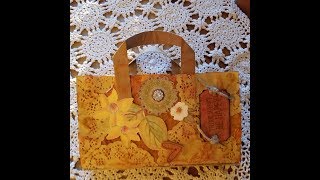 Junk Journal made with Manila Envelope SOLD