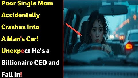 Poor Single Mom Accidentally Crashes Into A Man