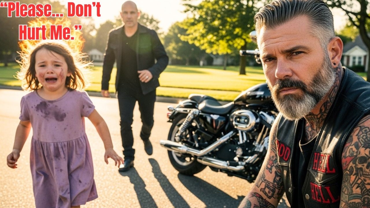 “He Found Me Again…” The Crying Girl Whispered — The Bikers Reacted Instantly