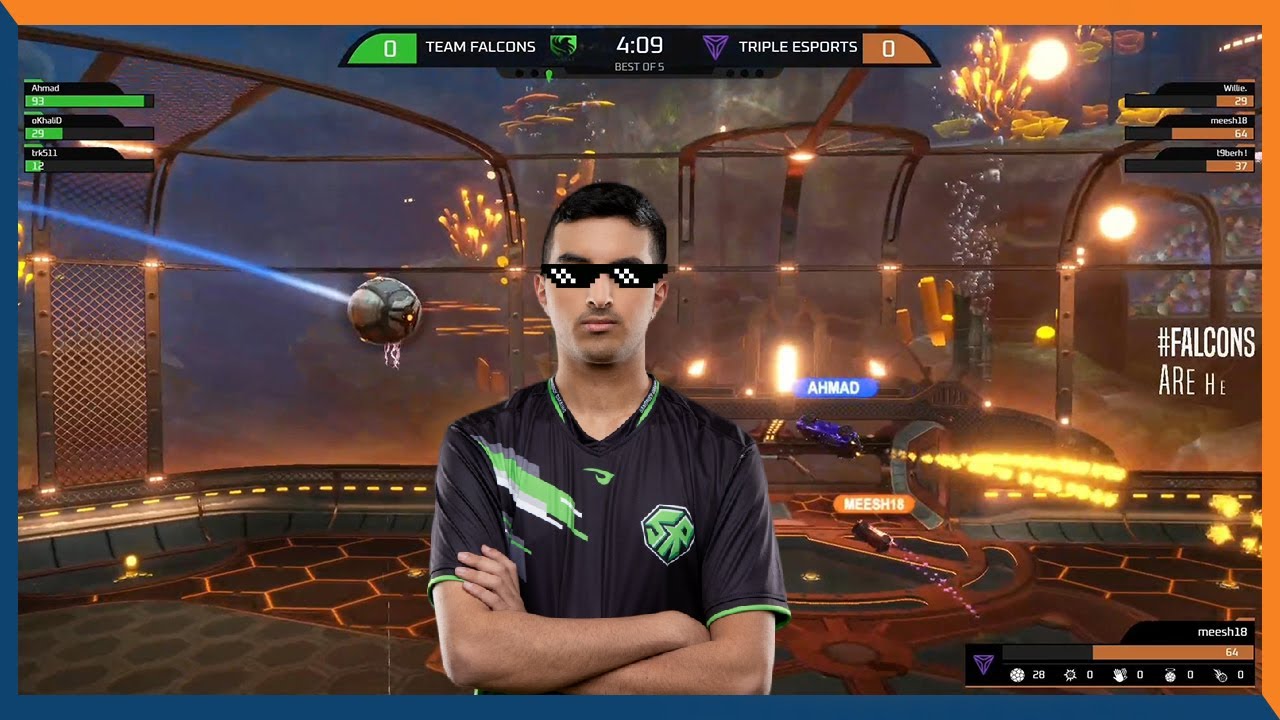 Ahmad styling in regionals! | RLCS MENA Spring Event 1 | #RLCS # ...