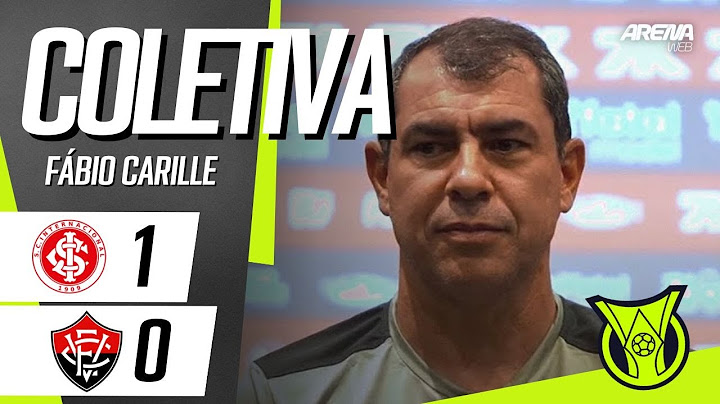COLETIVA FABIO CARILLE | Internacional x Vitória - Brasileirão 2025