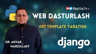 #07 Python Django | Template yaratish