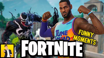 VENOM AND HIS JETPACK! | Fortnite - Funny Moments