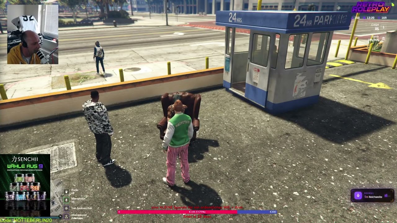 [ Retro Roleplay ] Ab ins Wochenende , 3ter Tag in der Stadt mal scha... | 