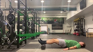 Foam Roller Hamstring Curl