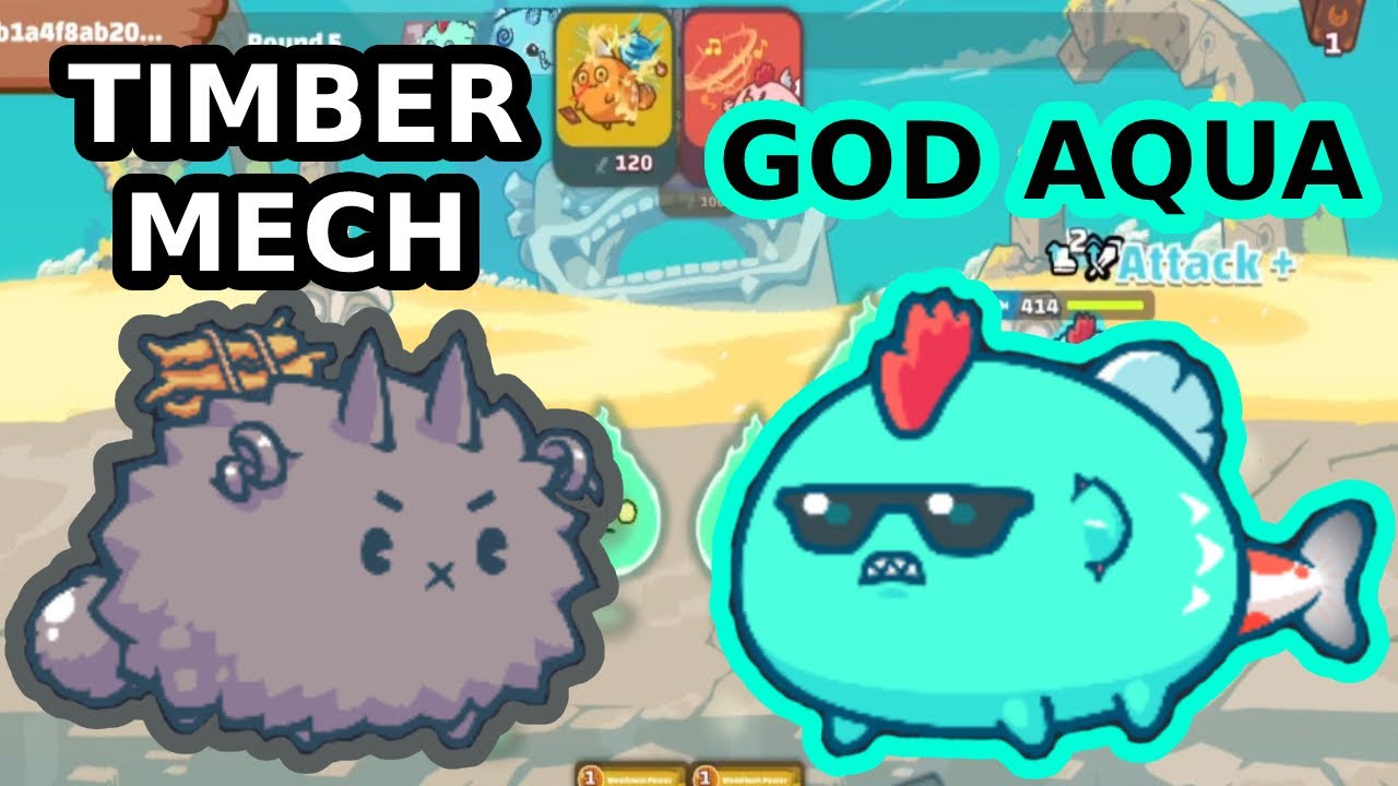 INTENSE BATTLE TIMBER MECH VS GOD MECH | WHO'S STRONGER | AXIE INFINITY OFF SEASON
