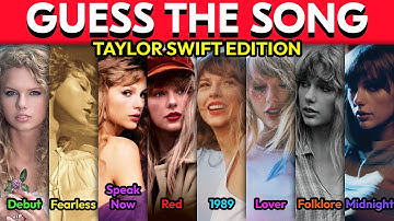 Guess 50 Taylor Swift Songs 2025🎵 MUSIC QUIZ 🎶