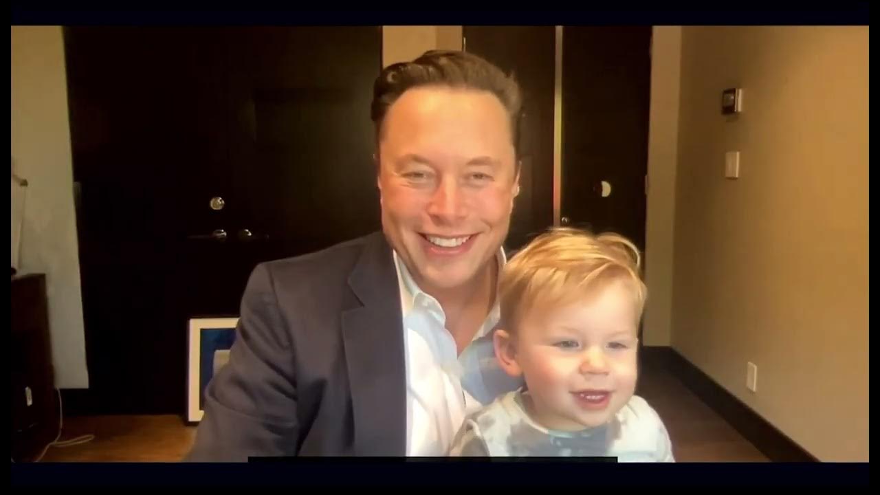 Elon Musk com o filho mais novo, X Æ A-12 Musk - YouTube