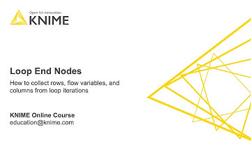 Loop End Nodes