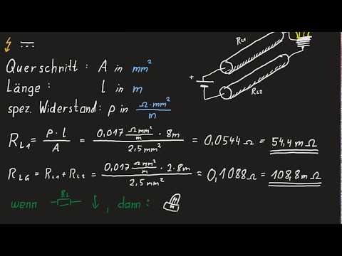 Video: Wie werden Kabelverluste berechnet?