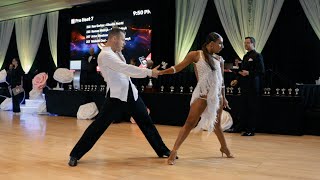 Ron Garber & Klaudia Petriti - Cha Cha I Crown Jewel Dancesport 2023