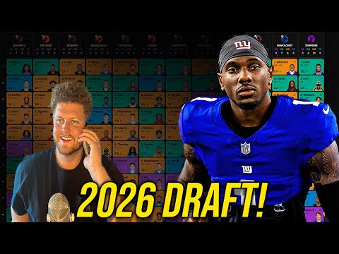 Fantasy Footbal Mock Draft