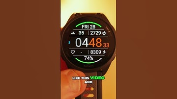 🔥 New Garmin Forerunner 165 Watch Face! 😍 So Simple, So Clean ⌚✨ #Garmin #WatchFace