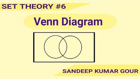 Venn Diagram in hindi | Set theory | Discrete Mathematics