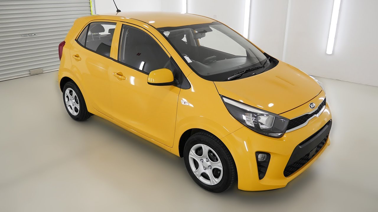 KIA PICANTO S Honey Bee Yellow Auto Hatchback K211658 - YouTube