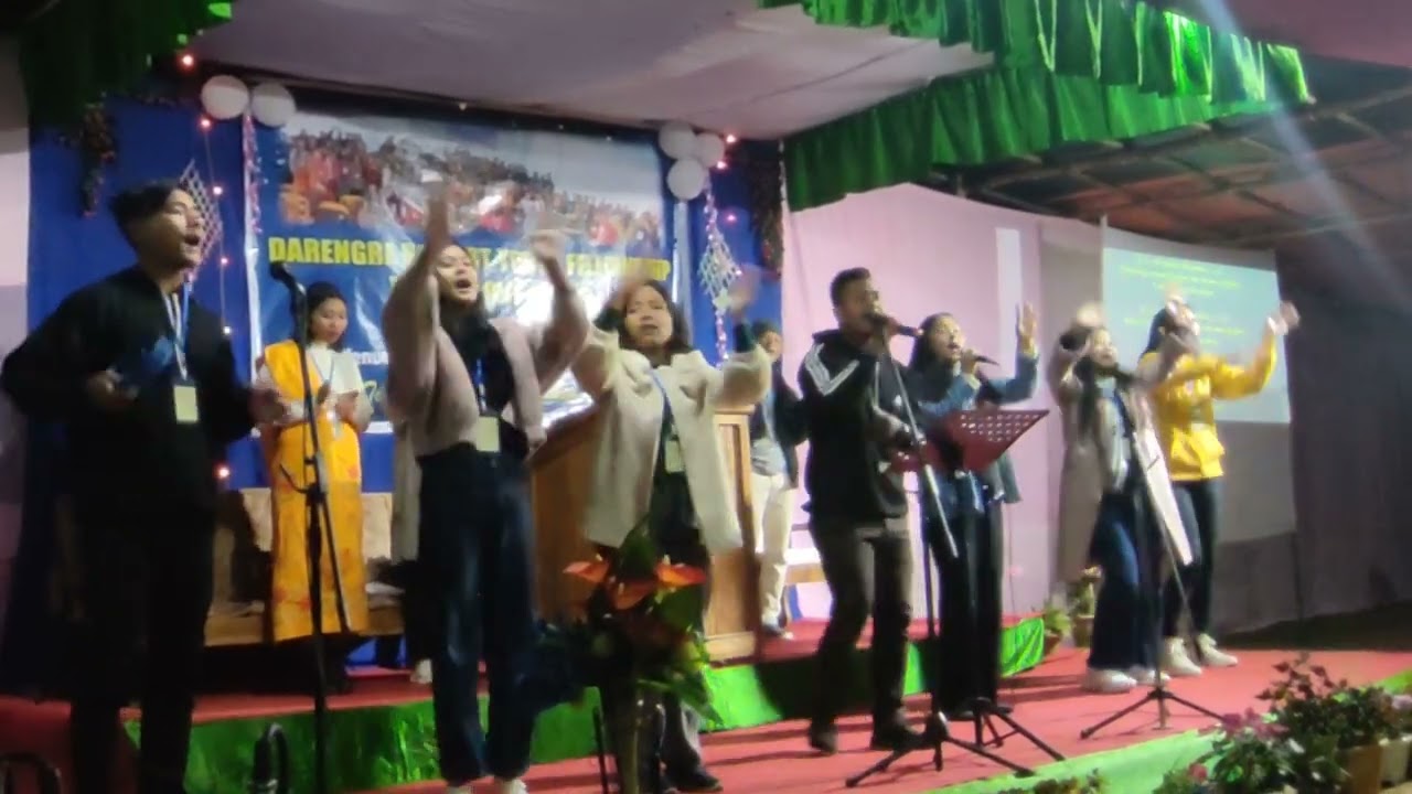 one step more / champion tumhara kaun.... Darengre Baptist youth fellowship.....