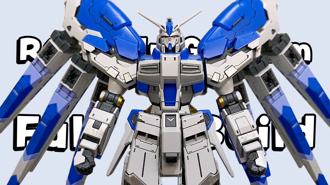 RG 1/144 Hi Nu Gundam Full Build - YouTube