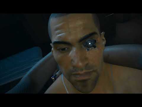 Постельная сцена Ривер Уорд Cyberpunk 2077