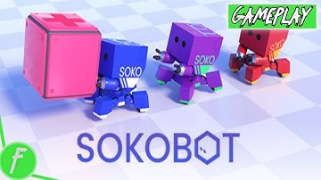 SOKOBOT Gameplay HD (PC) | NO COMMENTARY