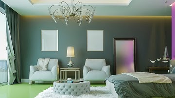 Architectural rendering in 3ds max 2018-Nice Bedroom 023 rendering using vray 3.6 for 3ds max 2018