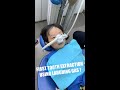 4 Year Old Toddler first tooth extraction | Kids Dental | Laughing gas | Super Wings | Thomas Train