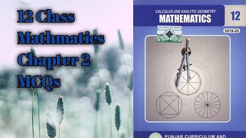 2nd year Math most important MCqs chapter 2 #Differentiation
