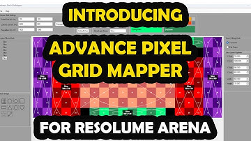 Stage Mapping Next Level with Pixel Grid Mapper For Resolume Arena