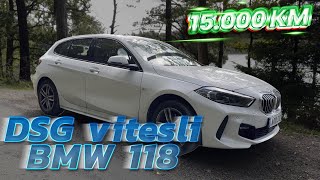 DSG vitesli BMW 118 ile 15 bin KM