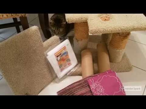 Cat Scratching Post Makeover - Stylish DIY Hack