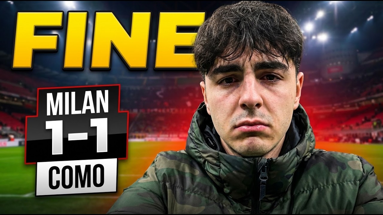 CI AVEVO CREDUTO... | MILAN 1 - 1 COMO | SERIE A | STADIO SAN SIRO | REACTION LIVE