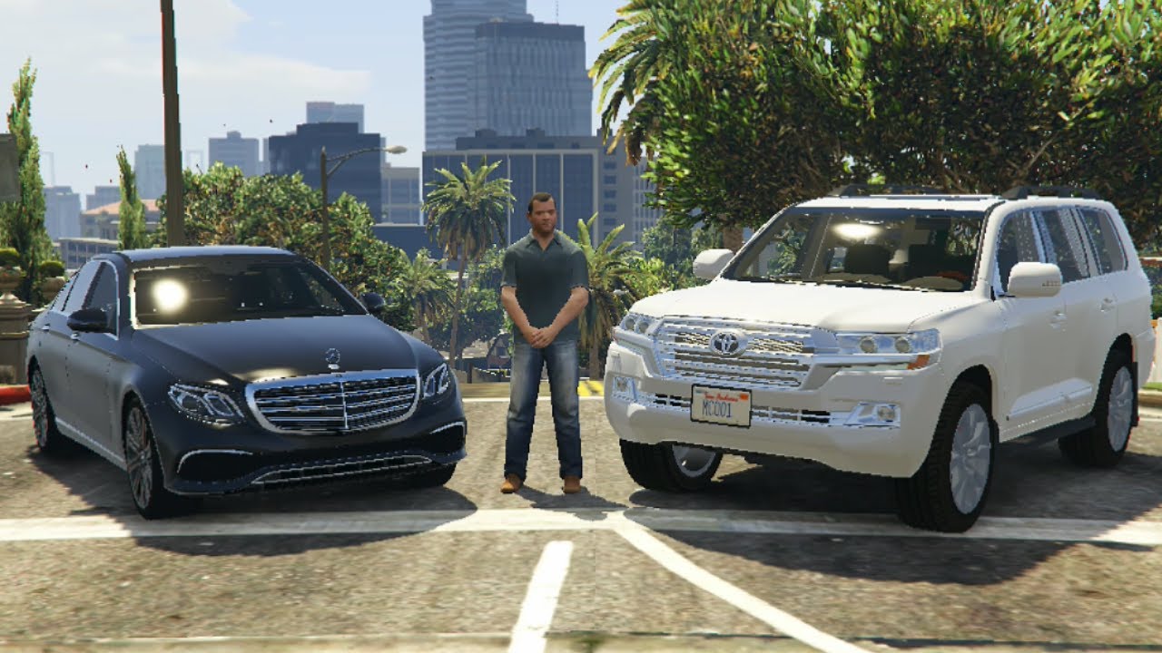 Michael New Cars | GTA 5 Mods Gameplay | DK The Gamer