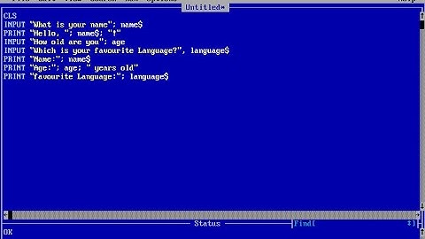 Goto Statement QBASIC