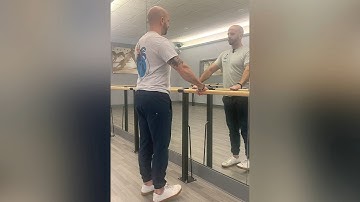 Standing Hip Abduction w/Internal Rotation