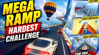 Mega Ramp Hardest Challenge 🚗🔥 | Insane Sky Track Racing | Turbo Cars Race Master Gameplay screenshot 5